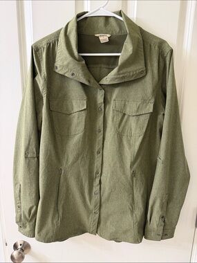 Duluth Trading Co Olive Utility Jacket for Women
